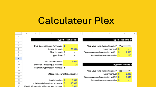 Calculateur Plex